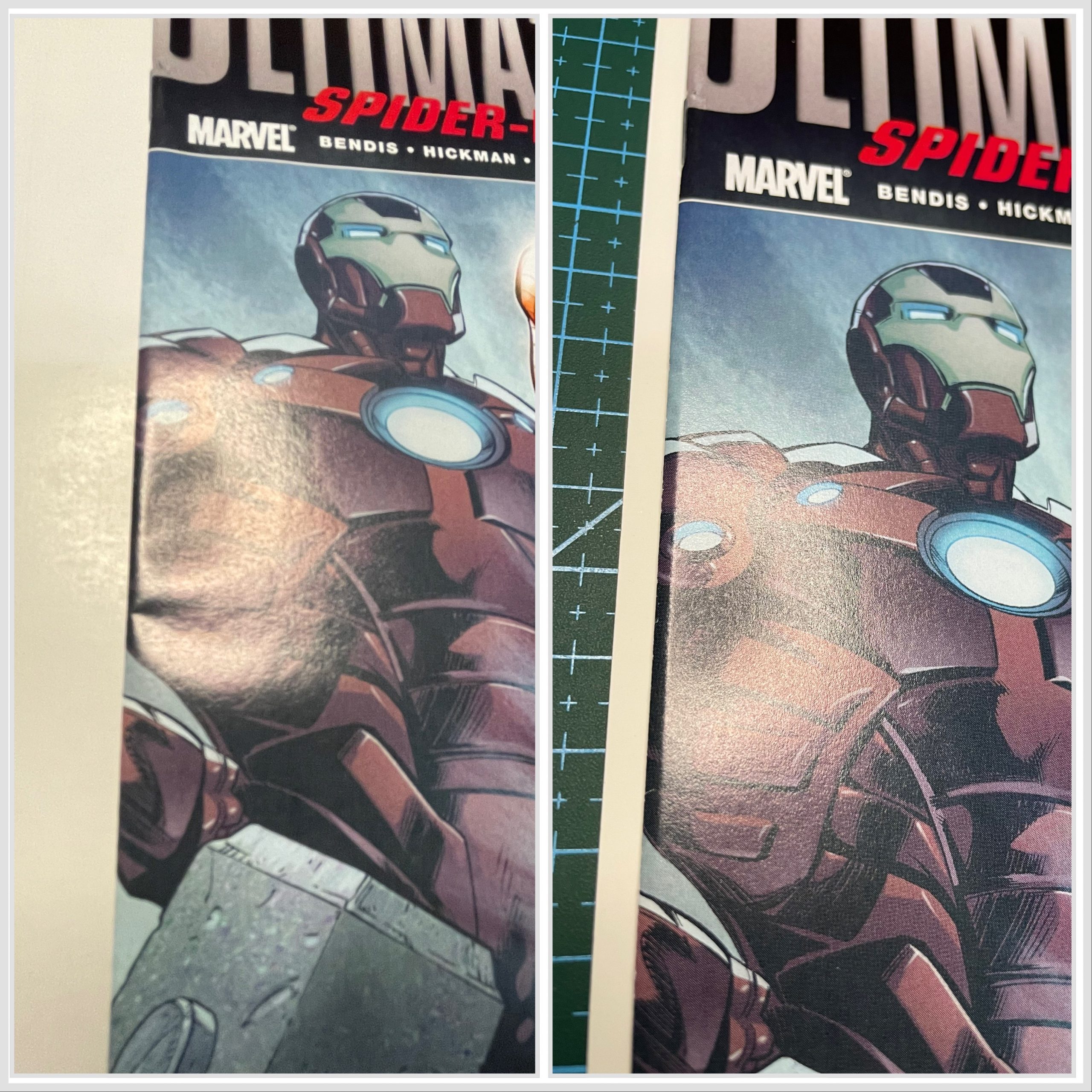 Comic Pressing Service spine tick removal
